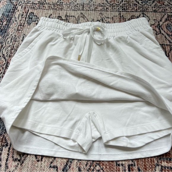 Lilly Pulitzer Resort White Classic Skort Drawstring Elastic Waist Skirt Size S - Picture 9 of 12